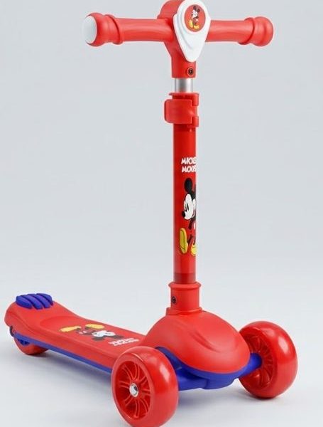 Imran Cycle Kids Scooter - red 3-wheel kids scooter